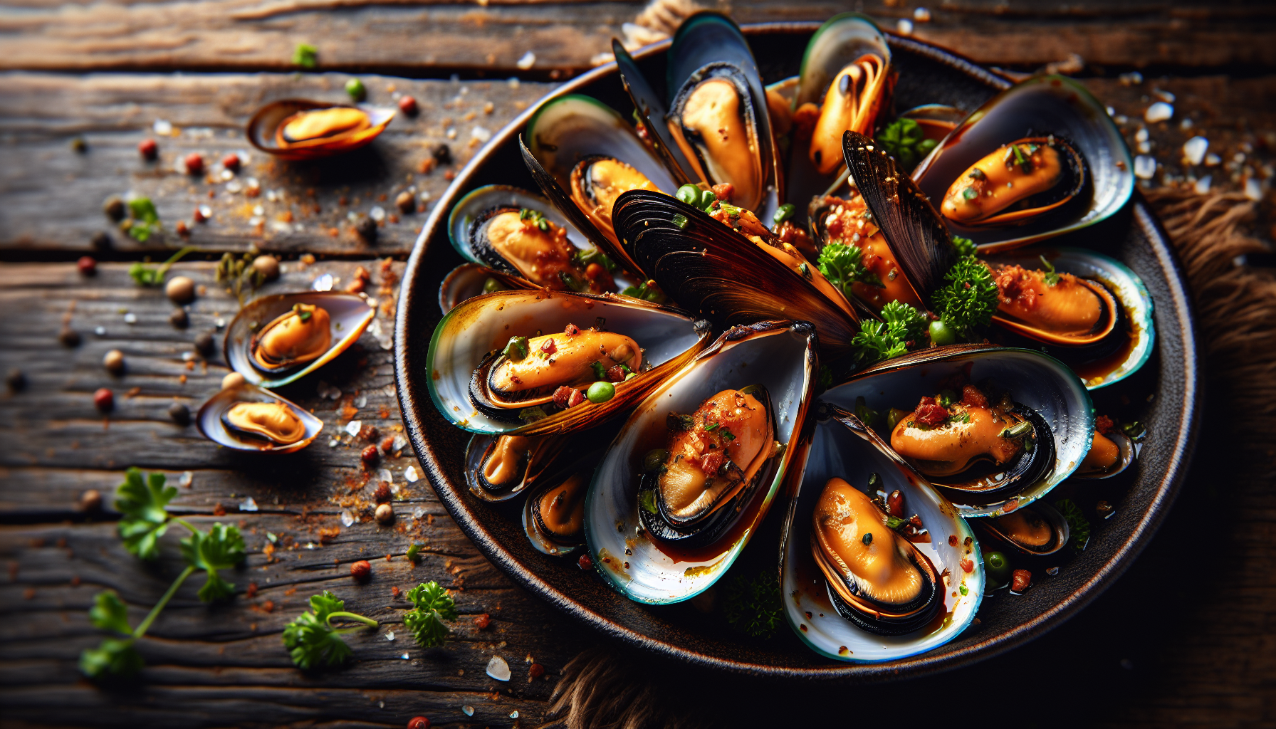 Crispy Mussels