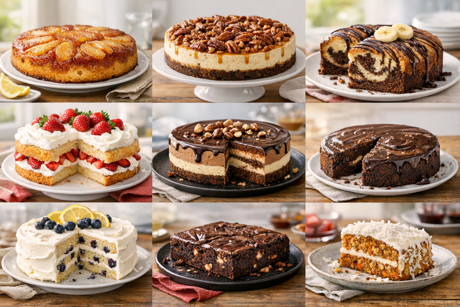 Découvrez nos 8 gâteaux irrésistibles pour chaque occasion