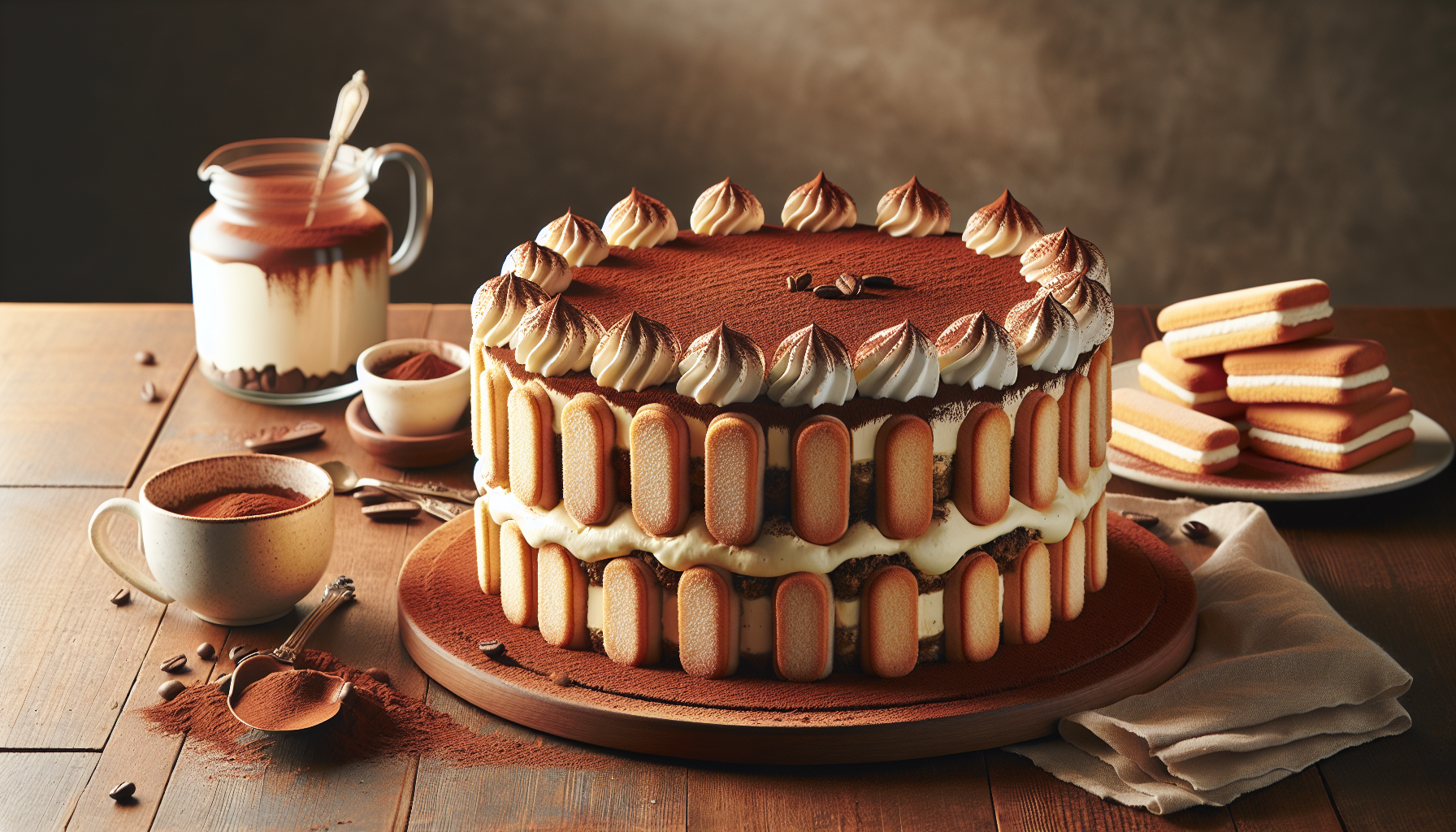 Gâteau tiramisu