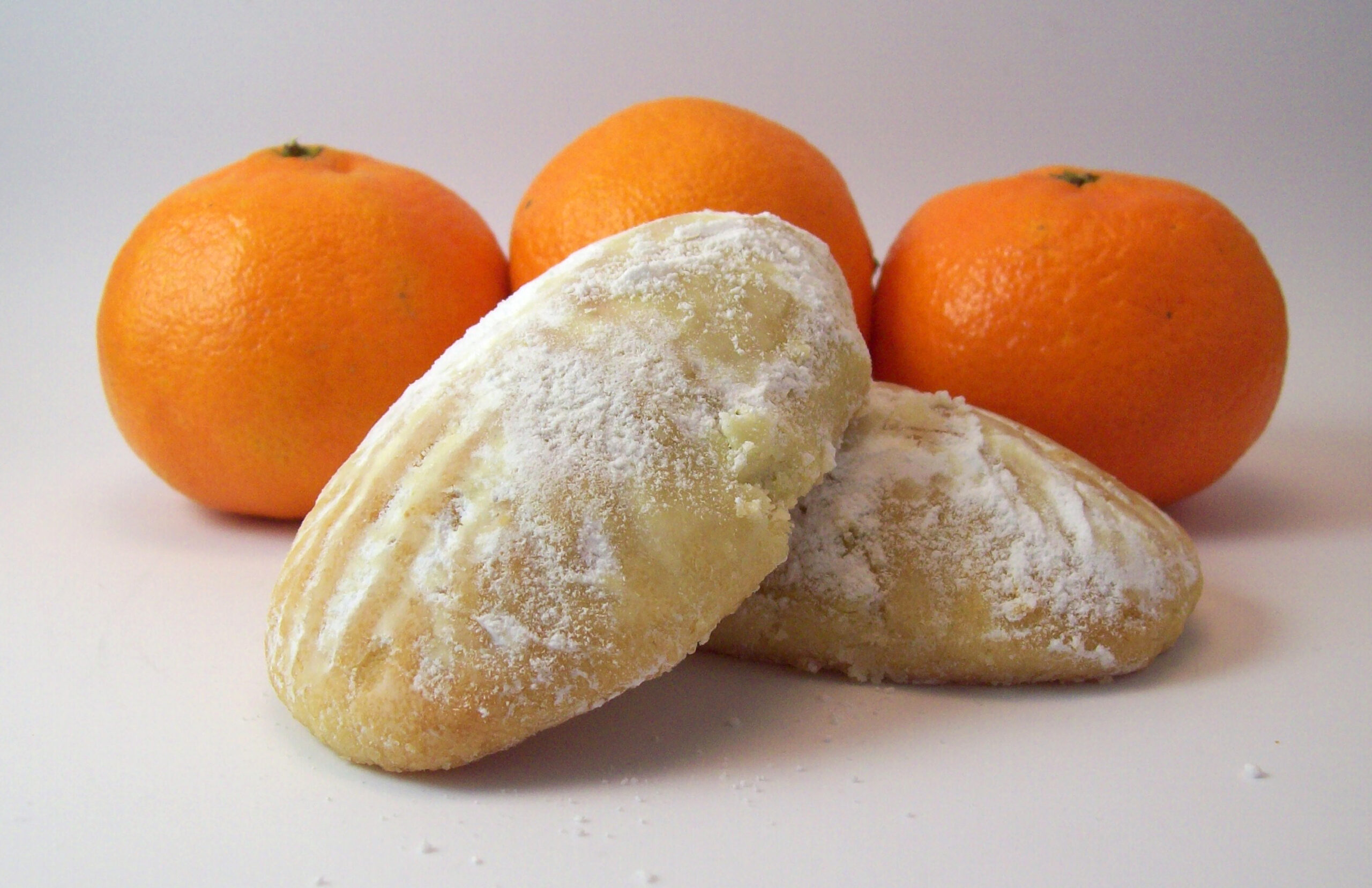 Gâteaux aux amandes et fleur d'oranger