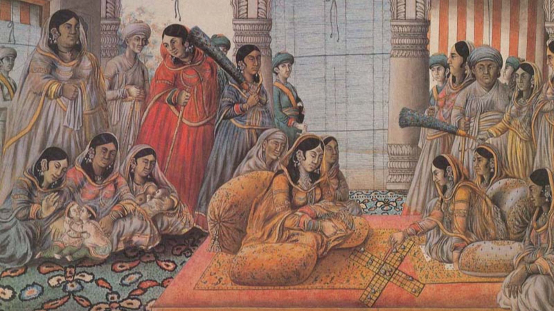 15. Le zenana moghol