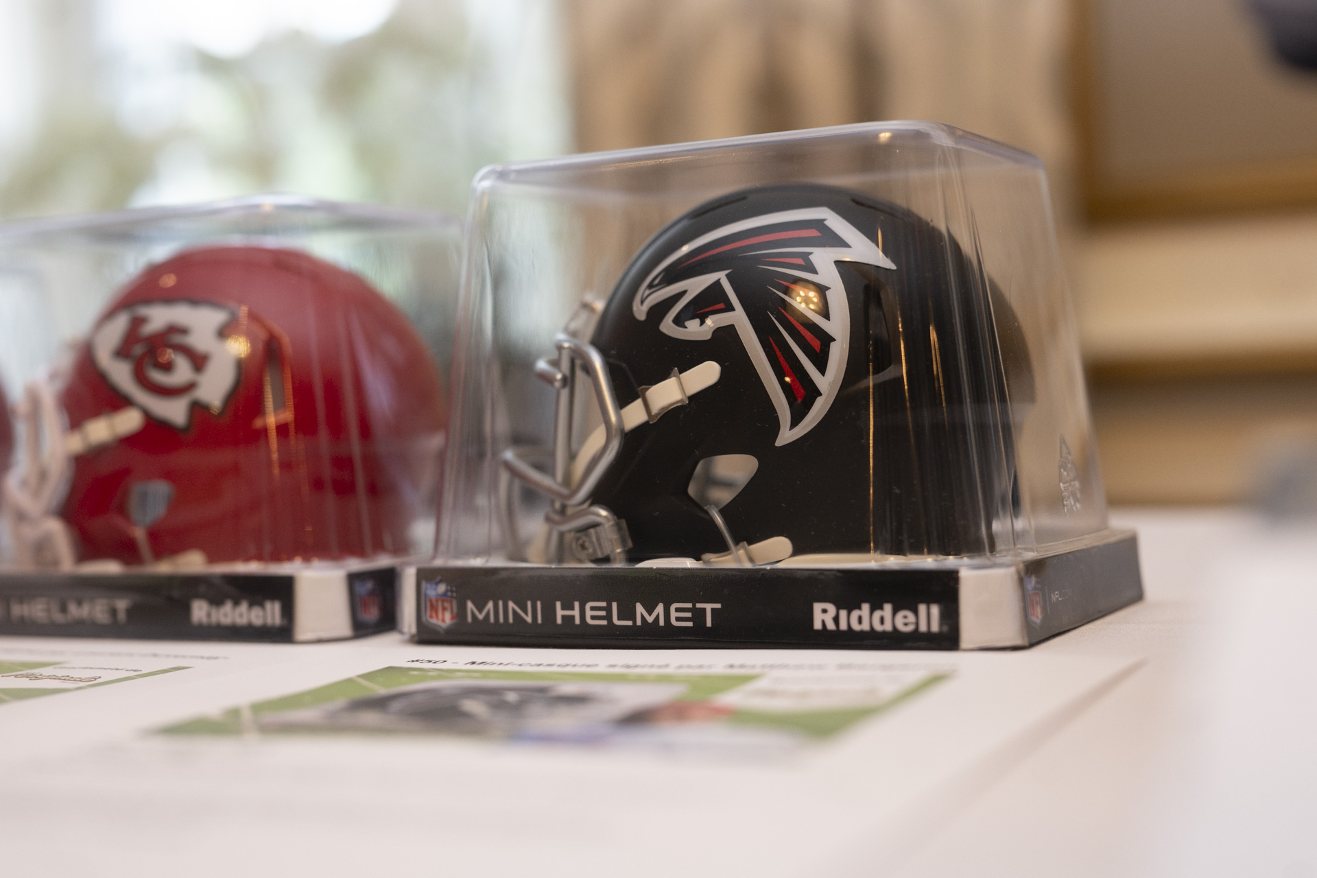 Casques de football