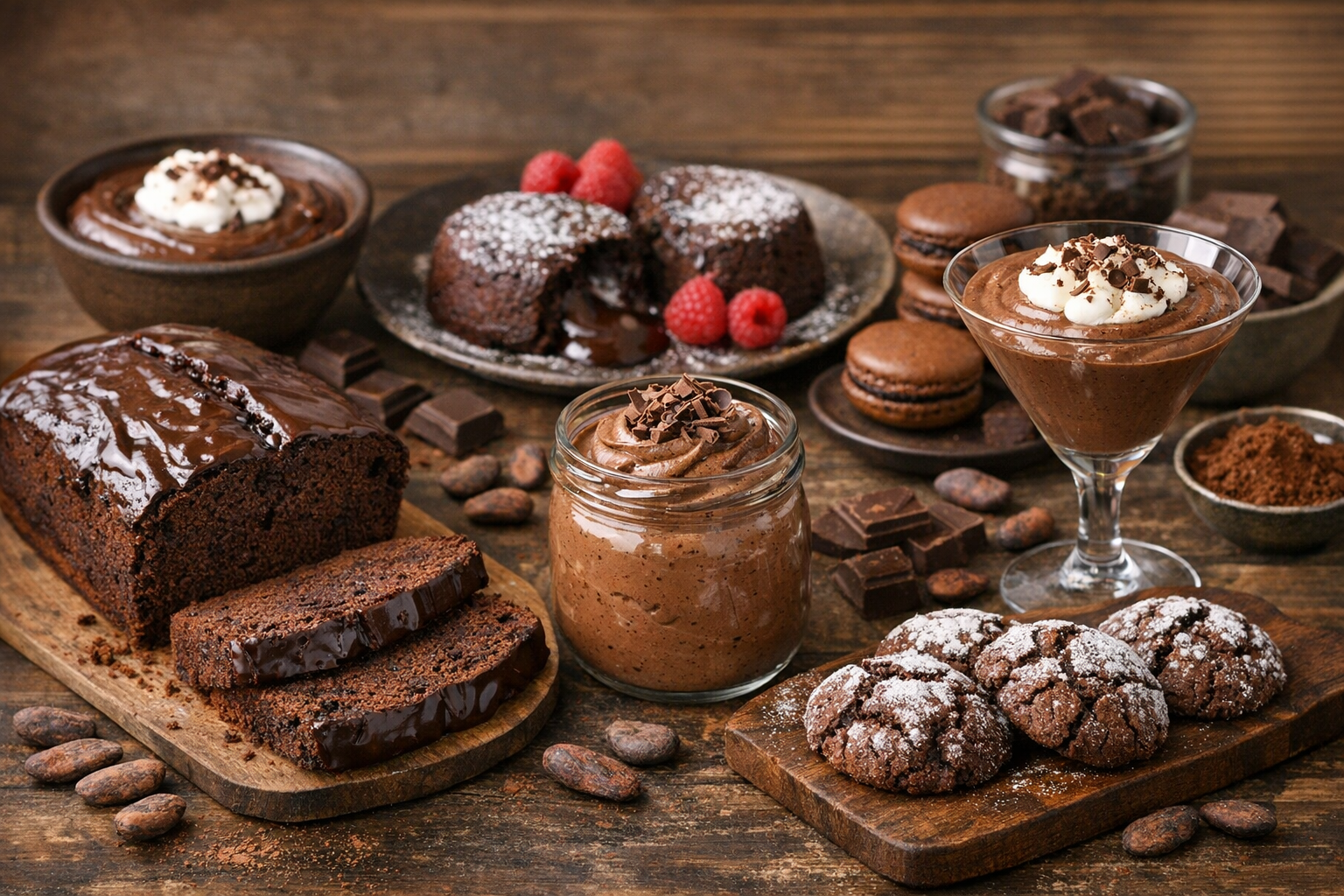 Découvrez nos délicieuses recettes au cacao