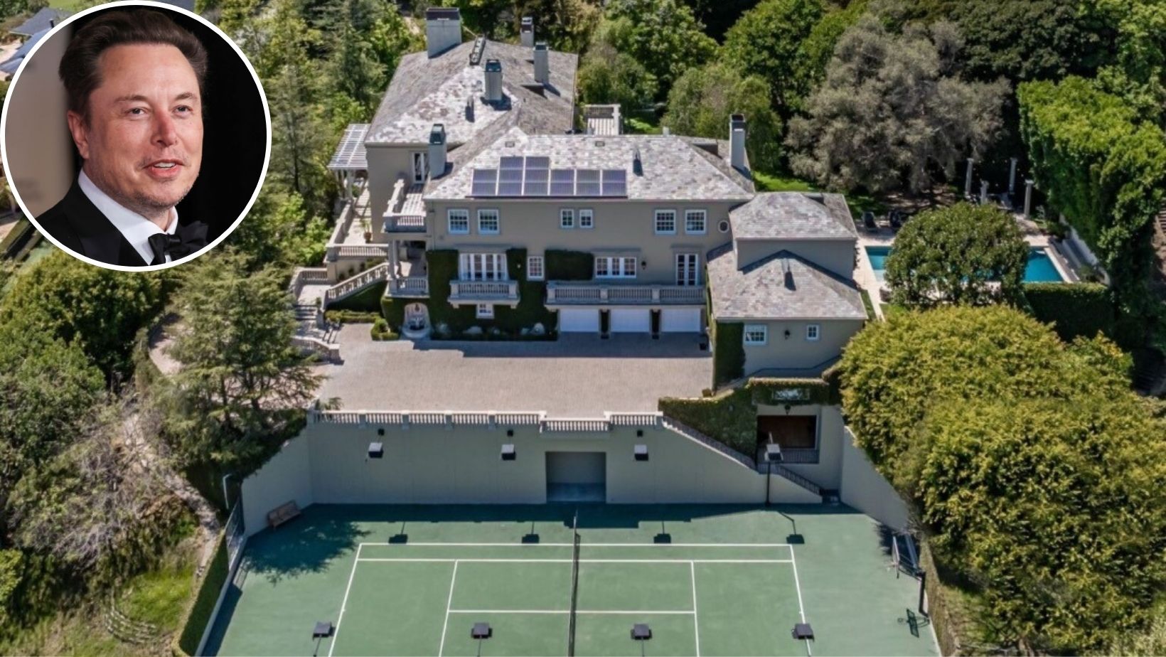 Visitez l’ancienne somptueuse résidence d’Elon Musk à Bel-Air