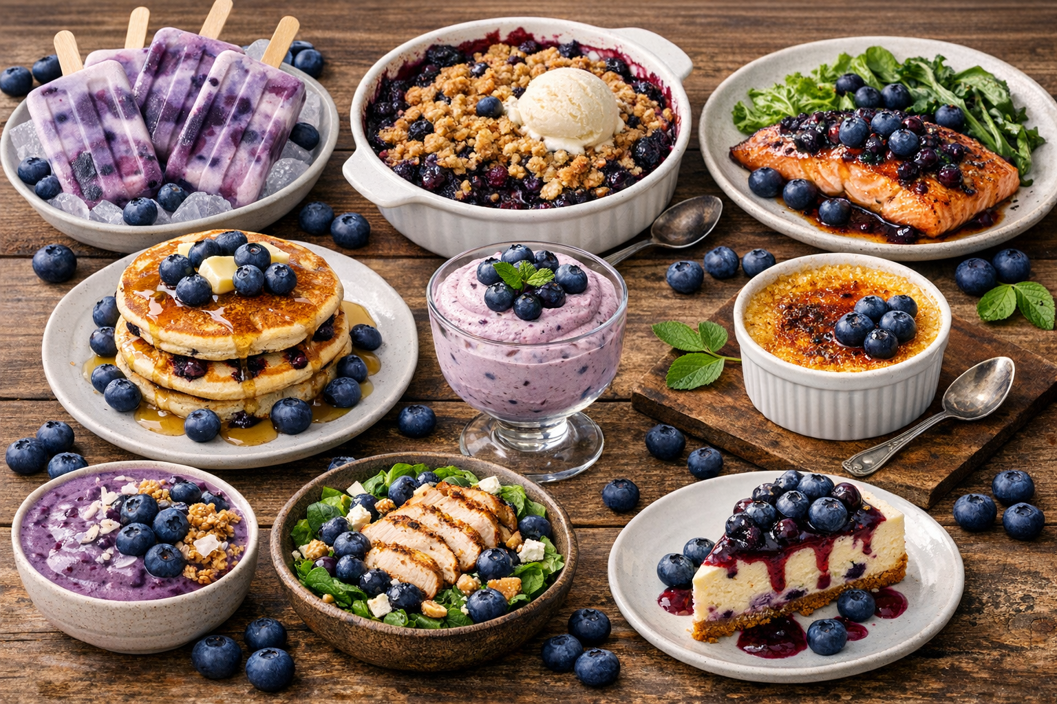 Délicieuses recettes à base de bleuets