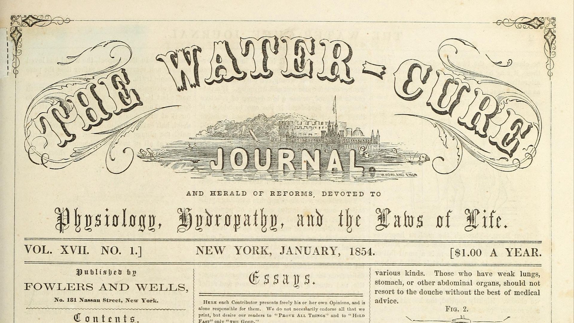 2. La cure de l'eau