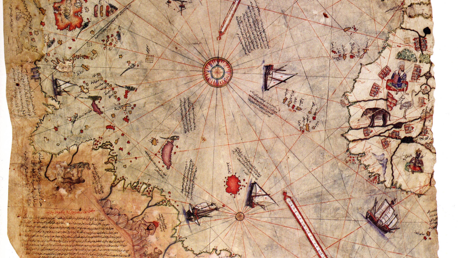 6. La carte de Piri Reis
