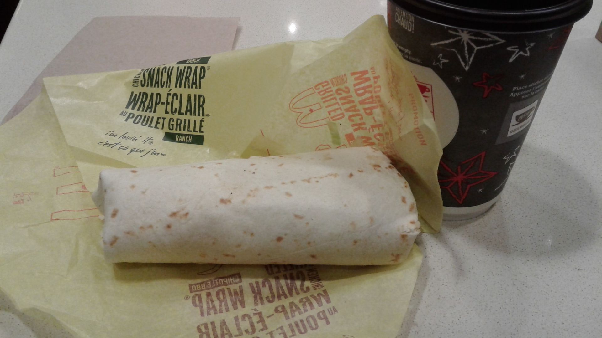 8. Le « Spicy Snack Wrap » de McDonald’s