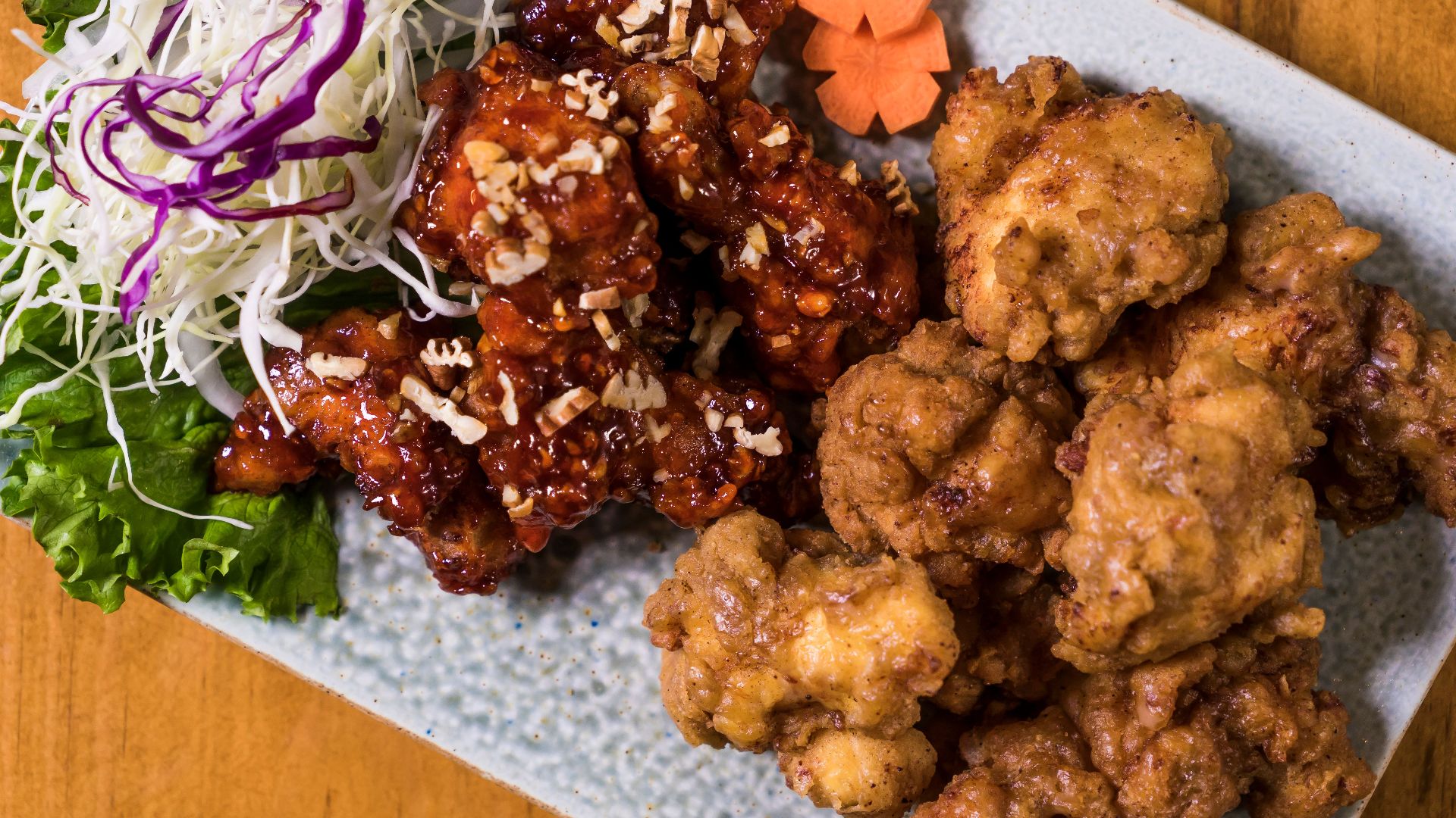 2. Morceaux de poulet frit à la coréenne