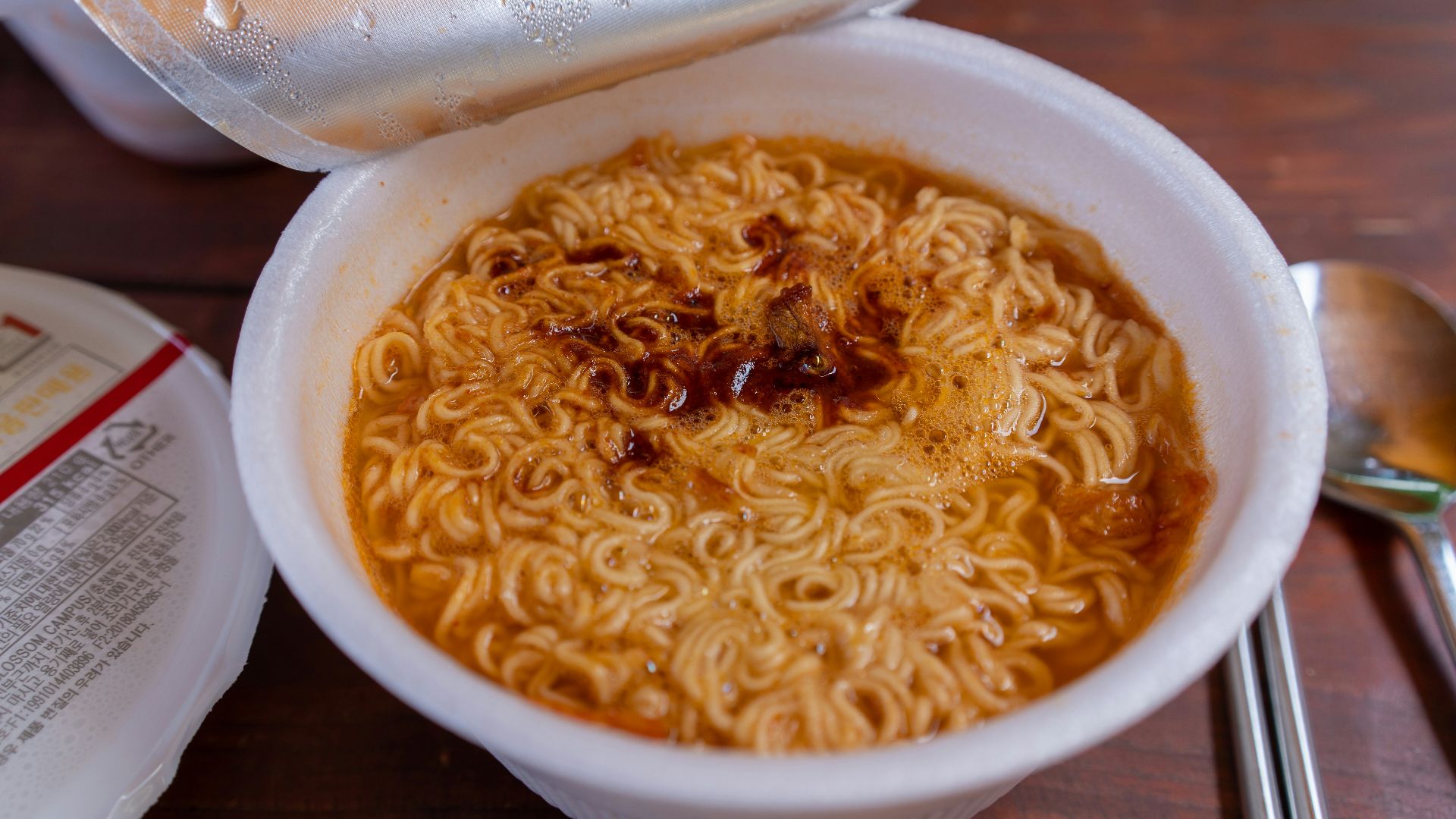 18. Ramen instantanés