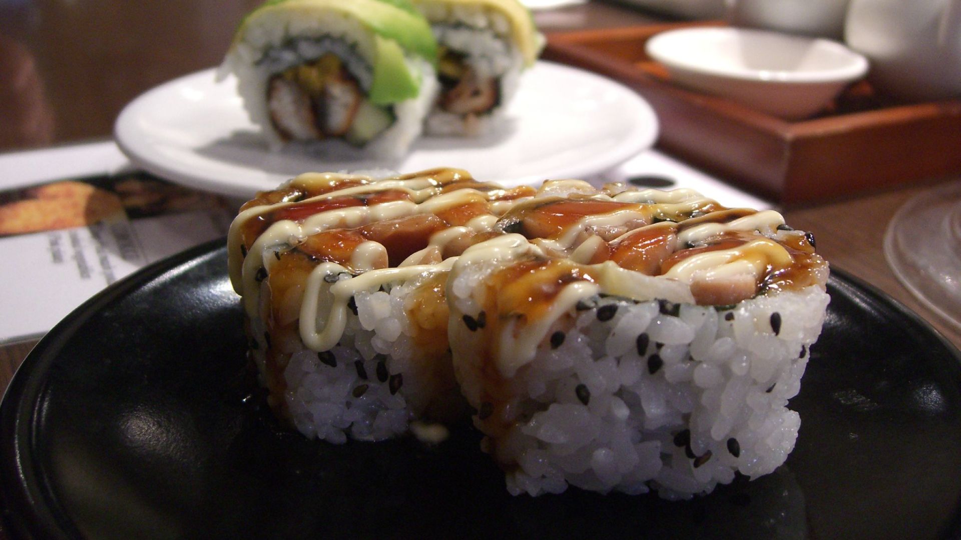 13. Rouleau de poulet au teriyaki