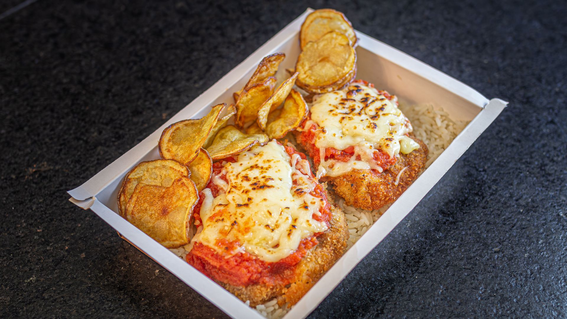2. Poulet à la parmigiana