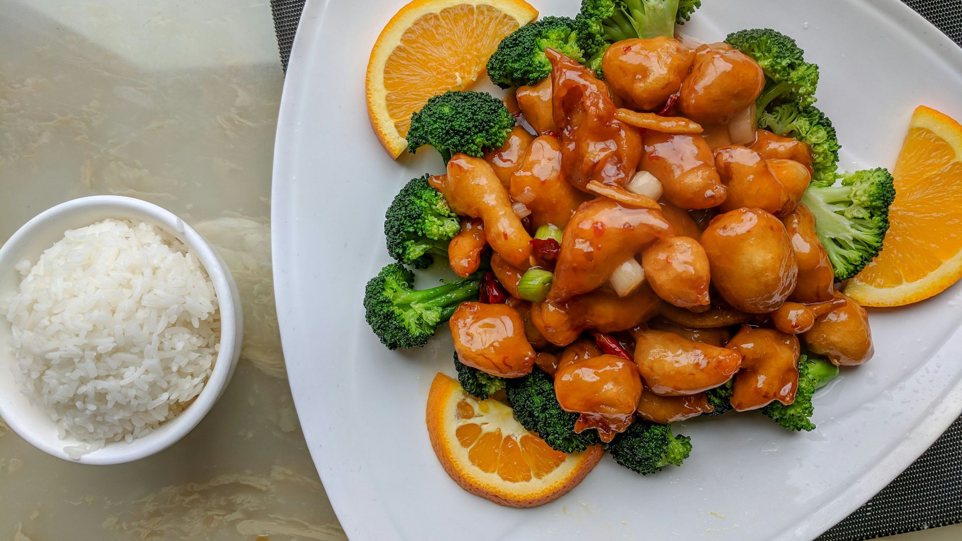 3. Poulet à l'orange