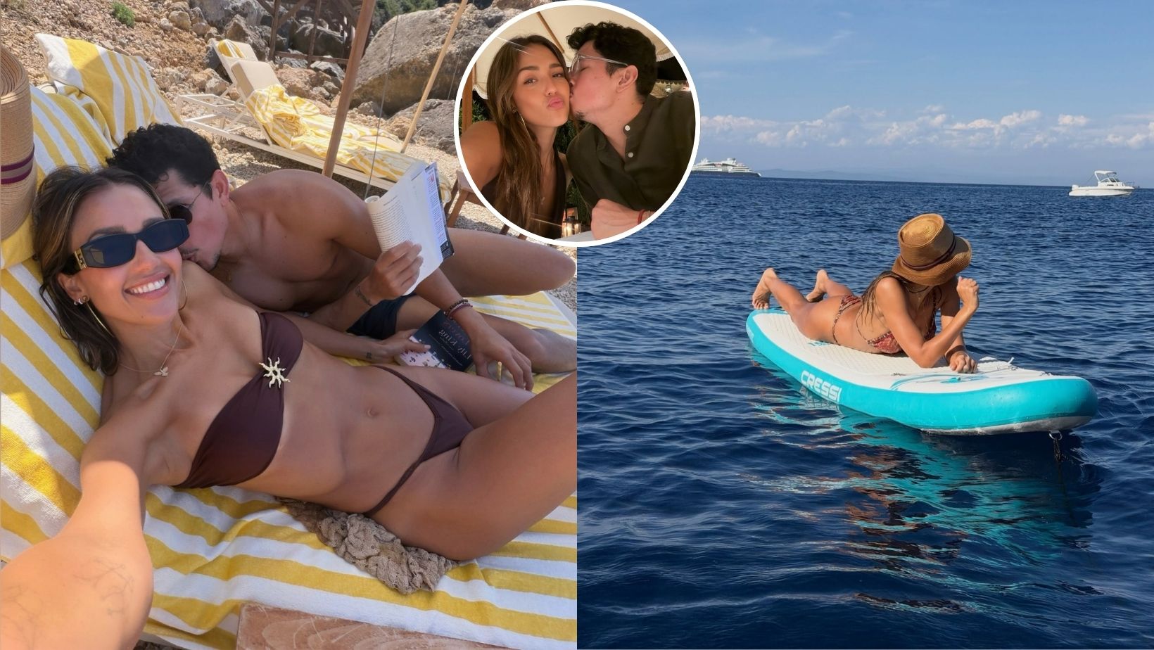 Jessica Alba fait monter la température lors de son escapade romantique en Italie