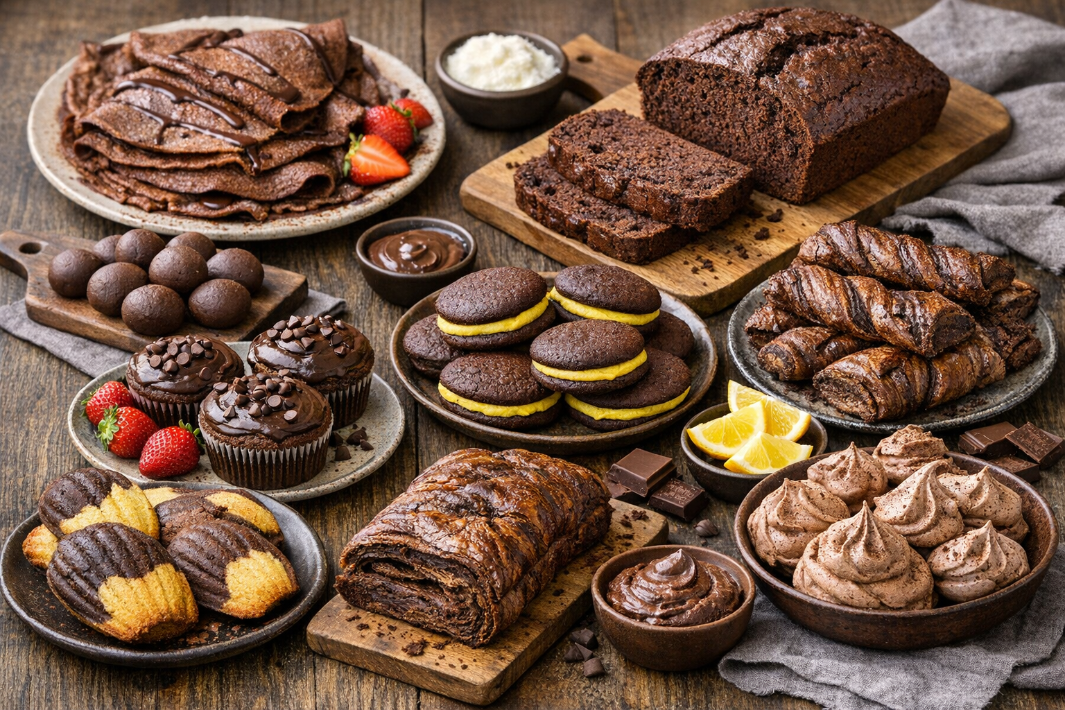Recettes uniques au cacao