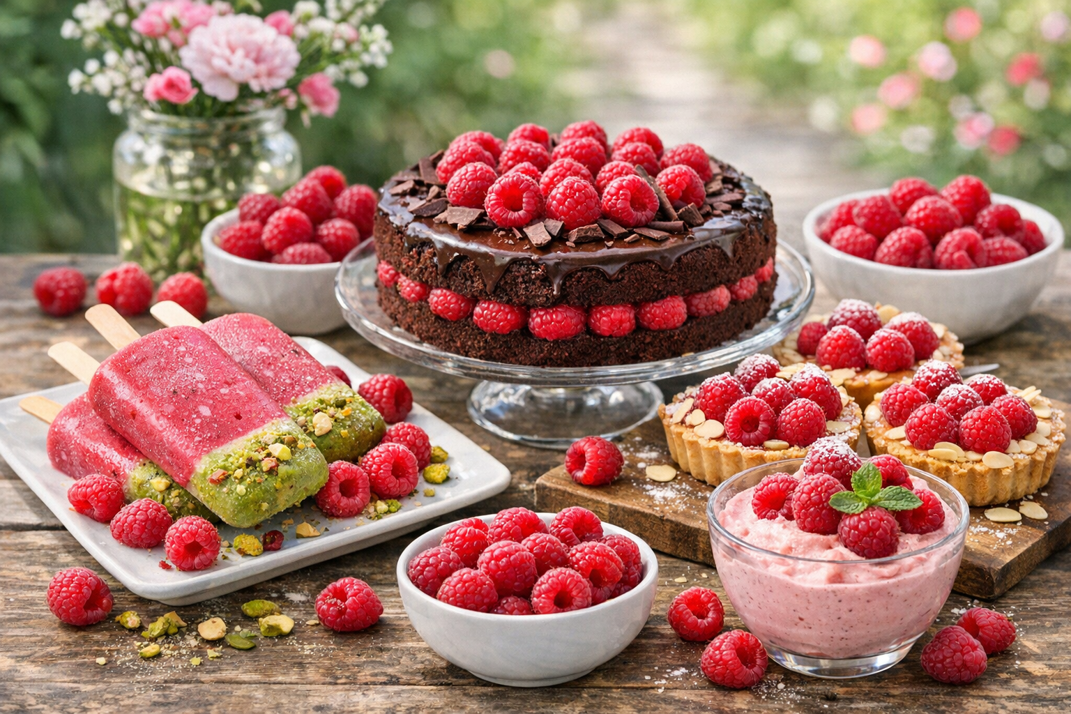 Trouvez l’inspiration avec ces recettes délicieuses à la framboise