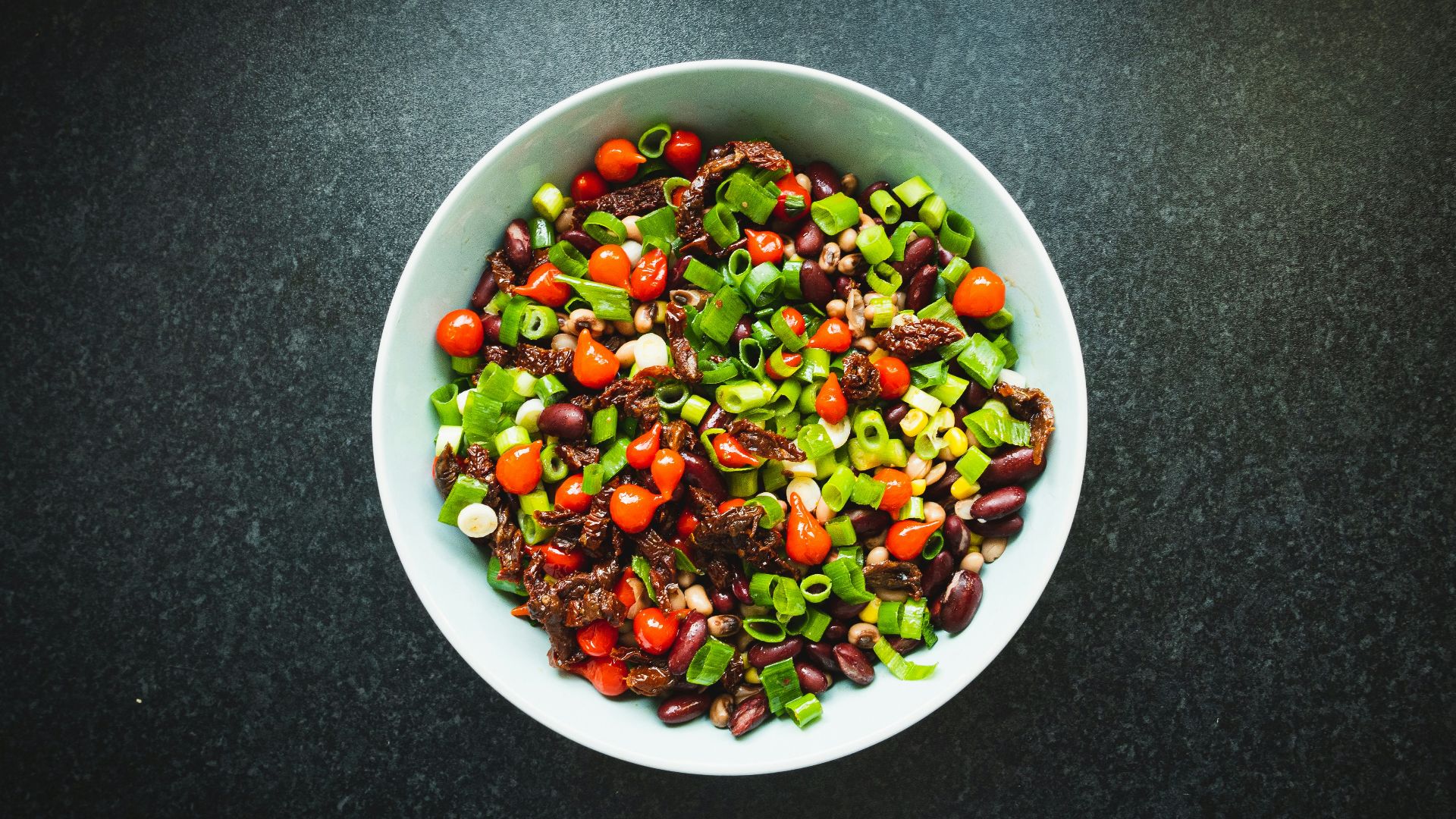 15. Salades de haricots consistantes