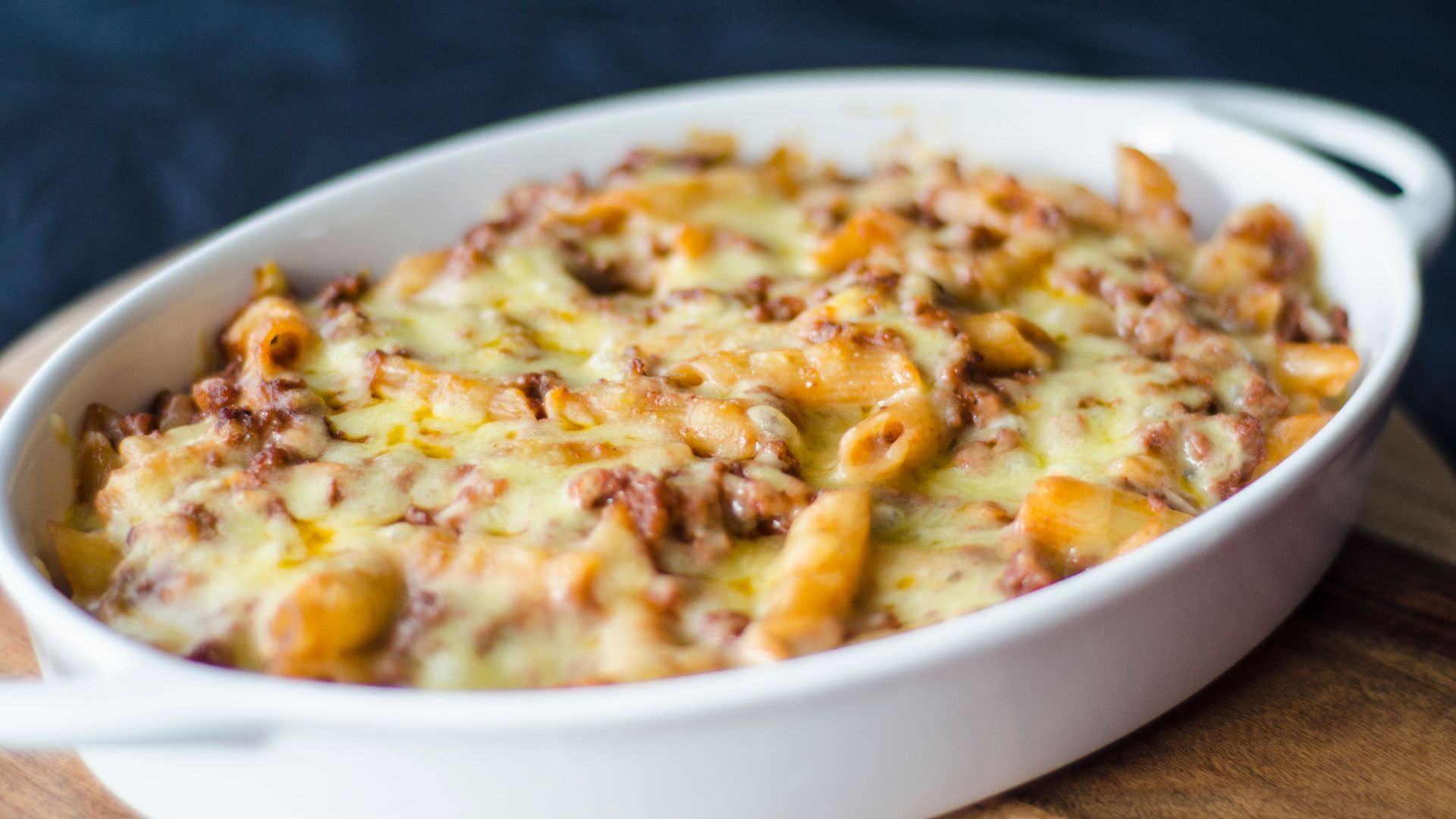 20. Gratin de macaronis au fromage