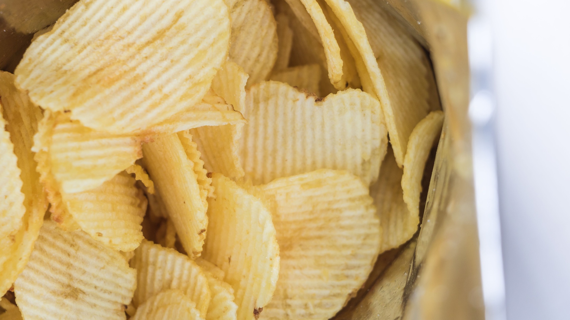 12. Un paquet entier de chips