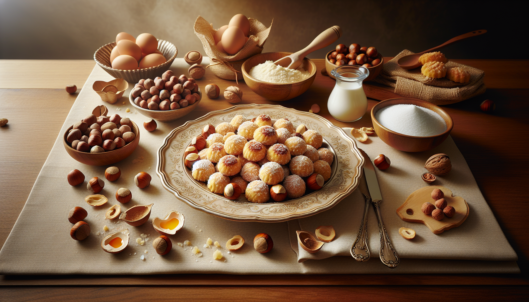 Amaretti aux noisettes