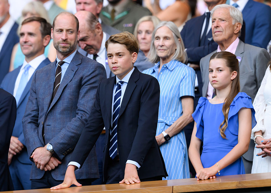 Prince William, le prince George et la princesse Charlotte