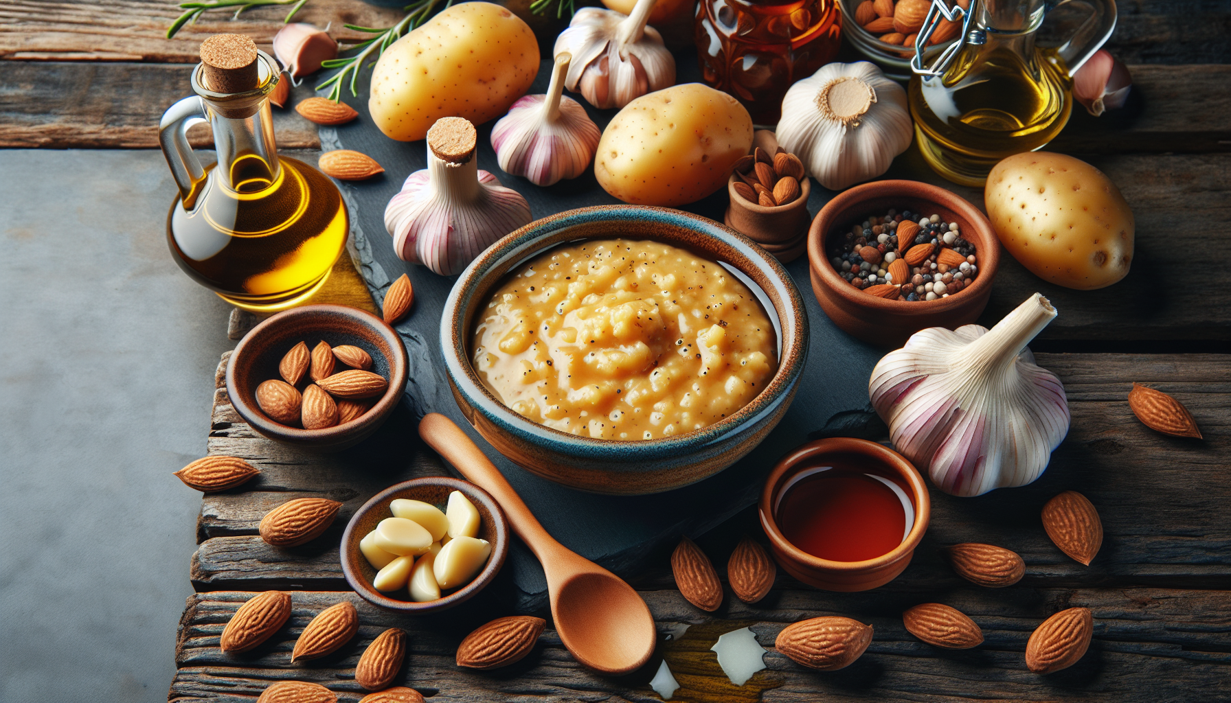 Skordalia (sauce à l'ail grecque)