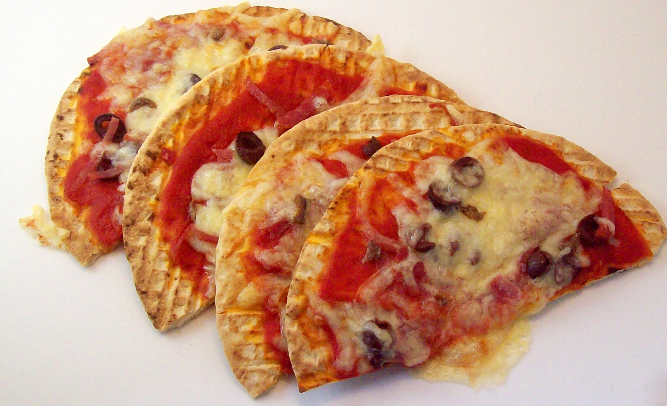 Pizza express aux anchois et kalamata