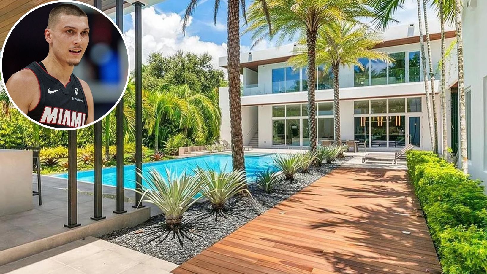 Visitez la maison de Tyler Herro en vente pour 12M$