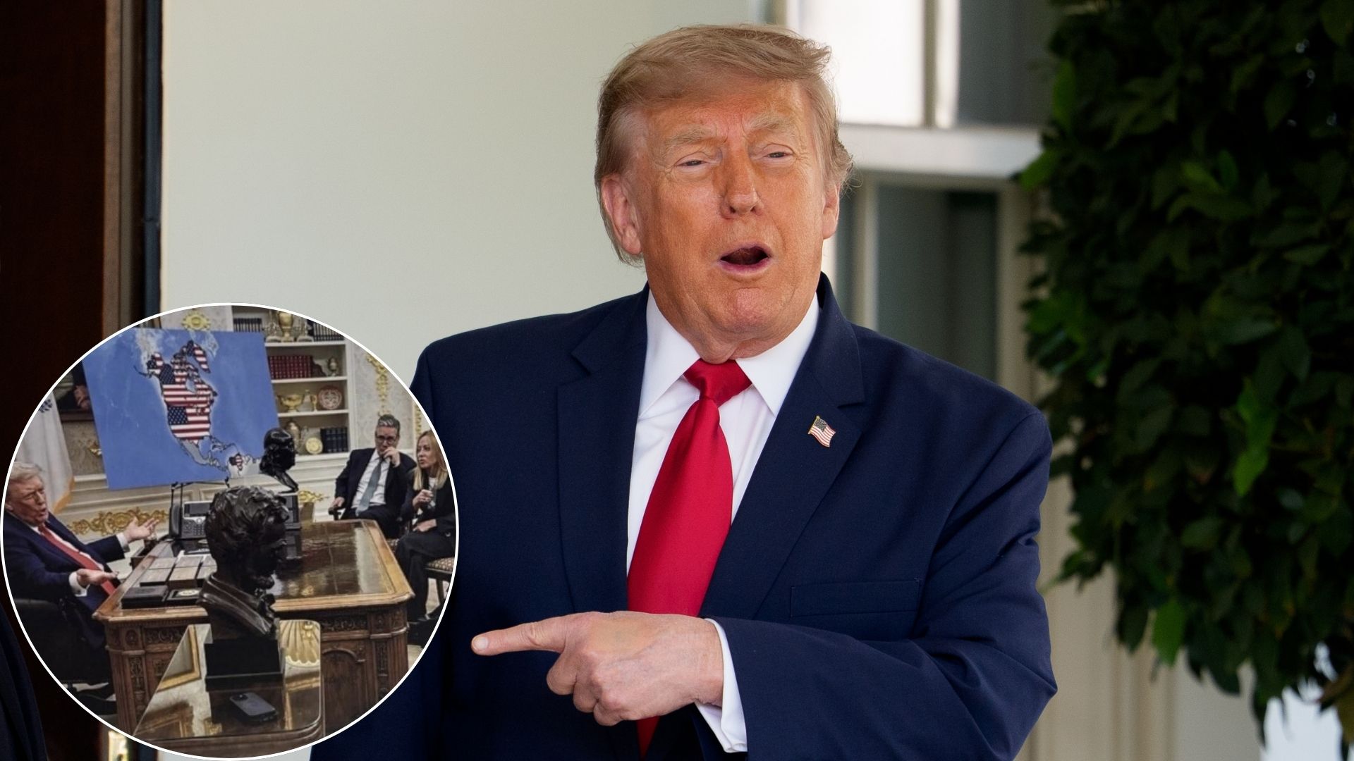Trump Sparks Fresh Backlash by Reposting AI Image Claiming Canada, Greenland, Cuba and Venezuela as U.S. Territory