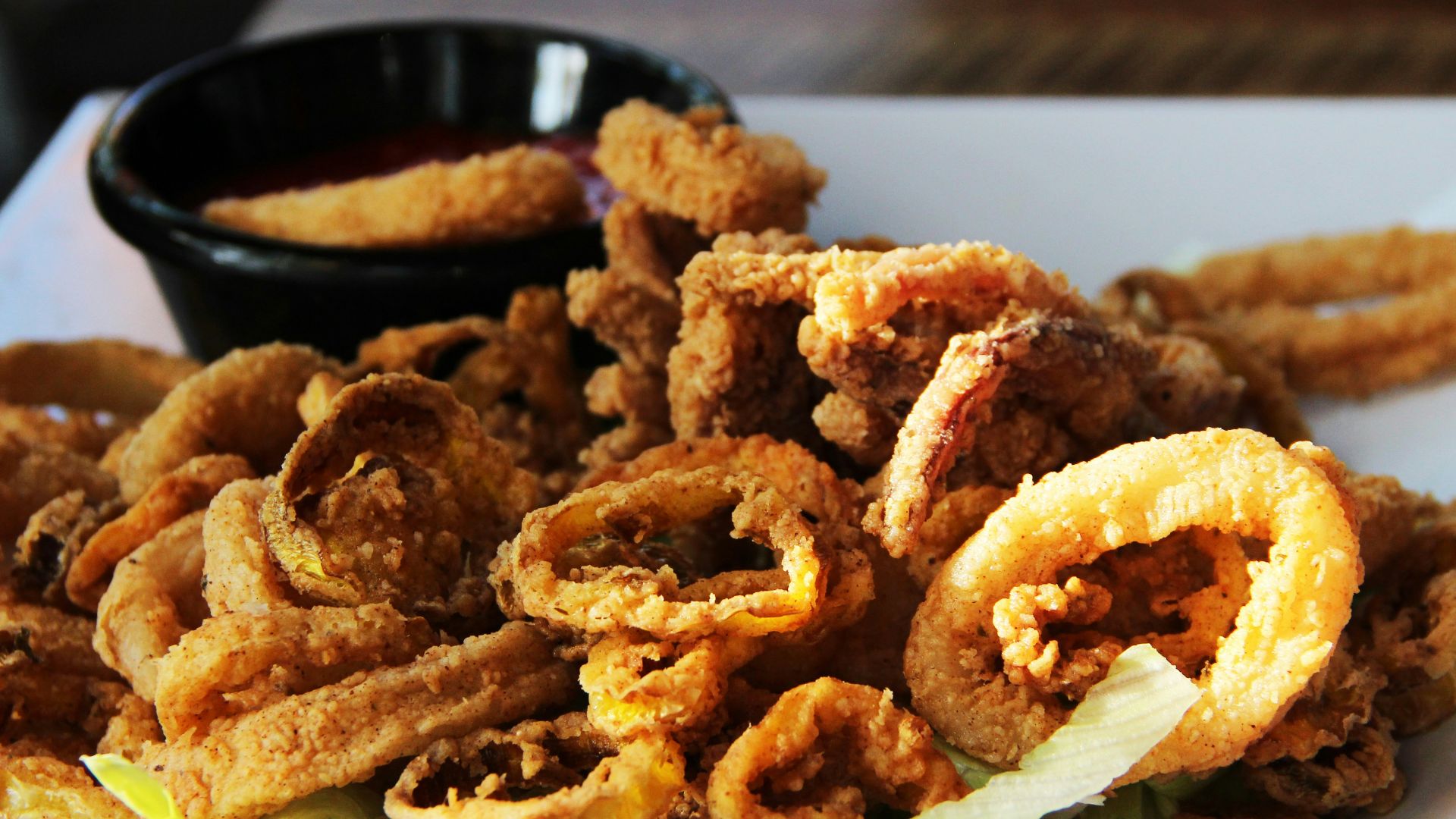 2. Calamars croustillants