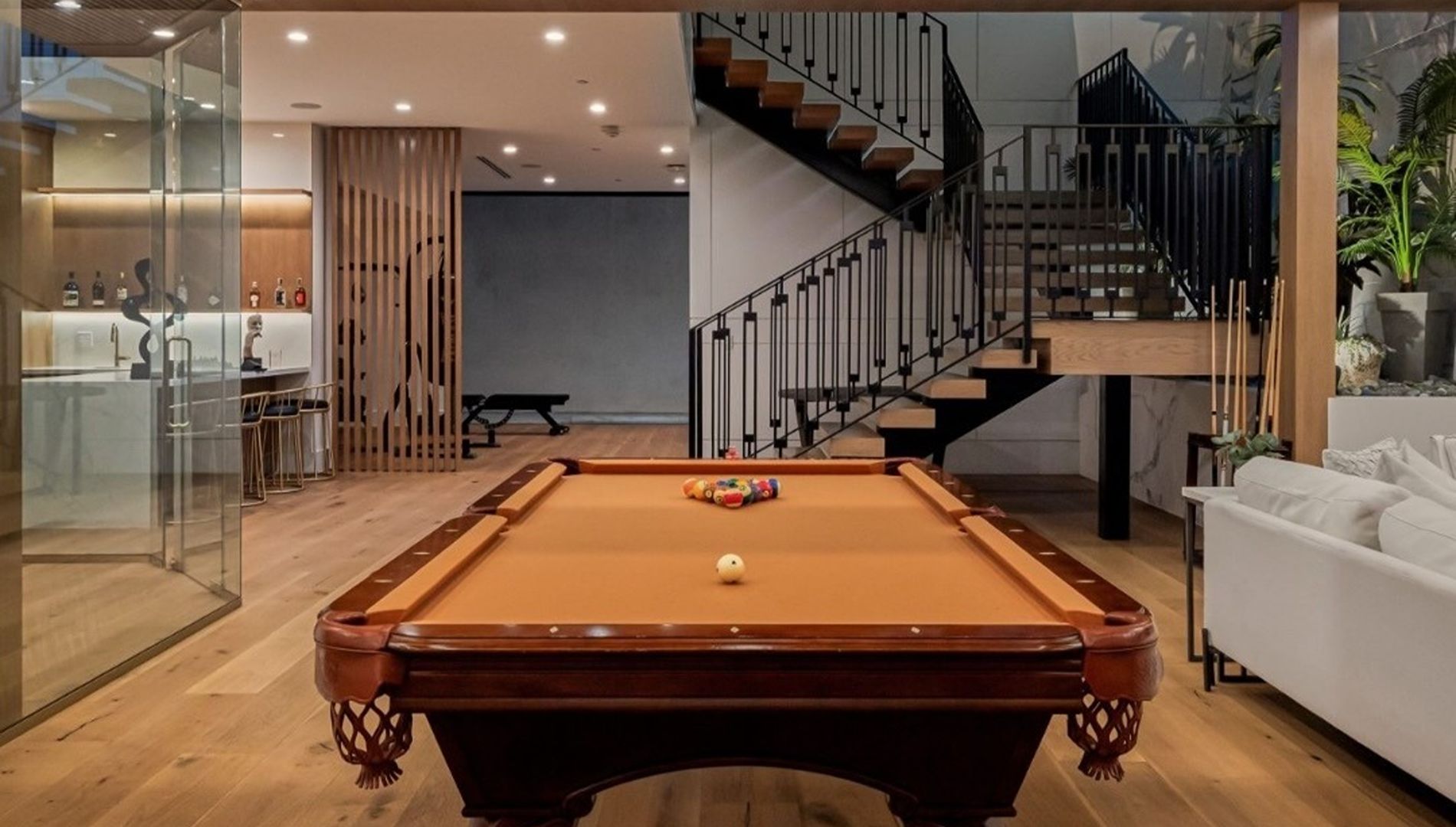 Salle de jeux et espace détente