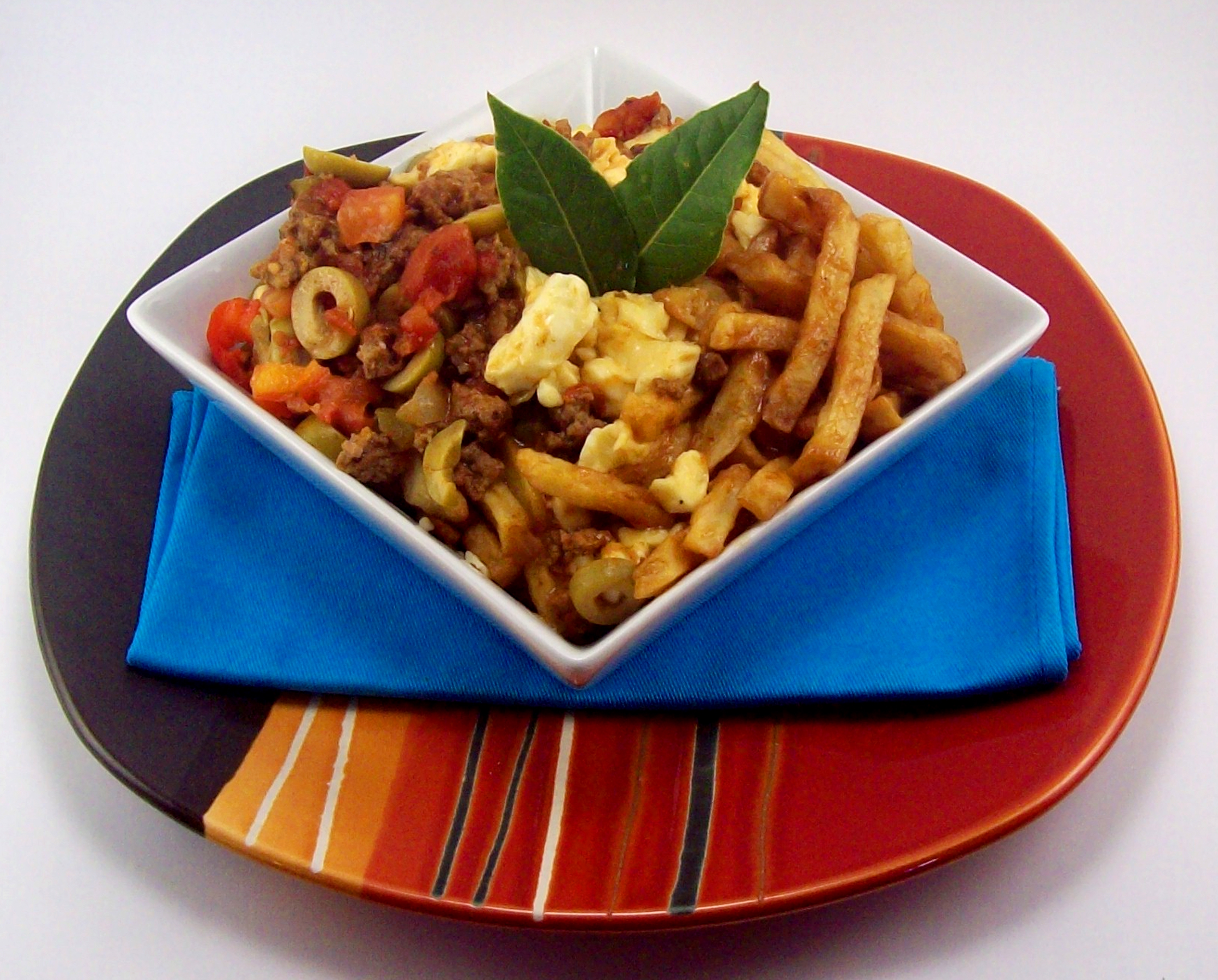 Poutine à la mexicaine