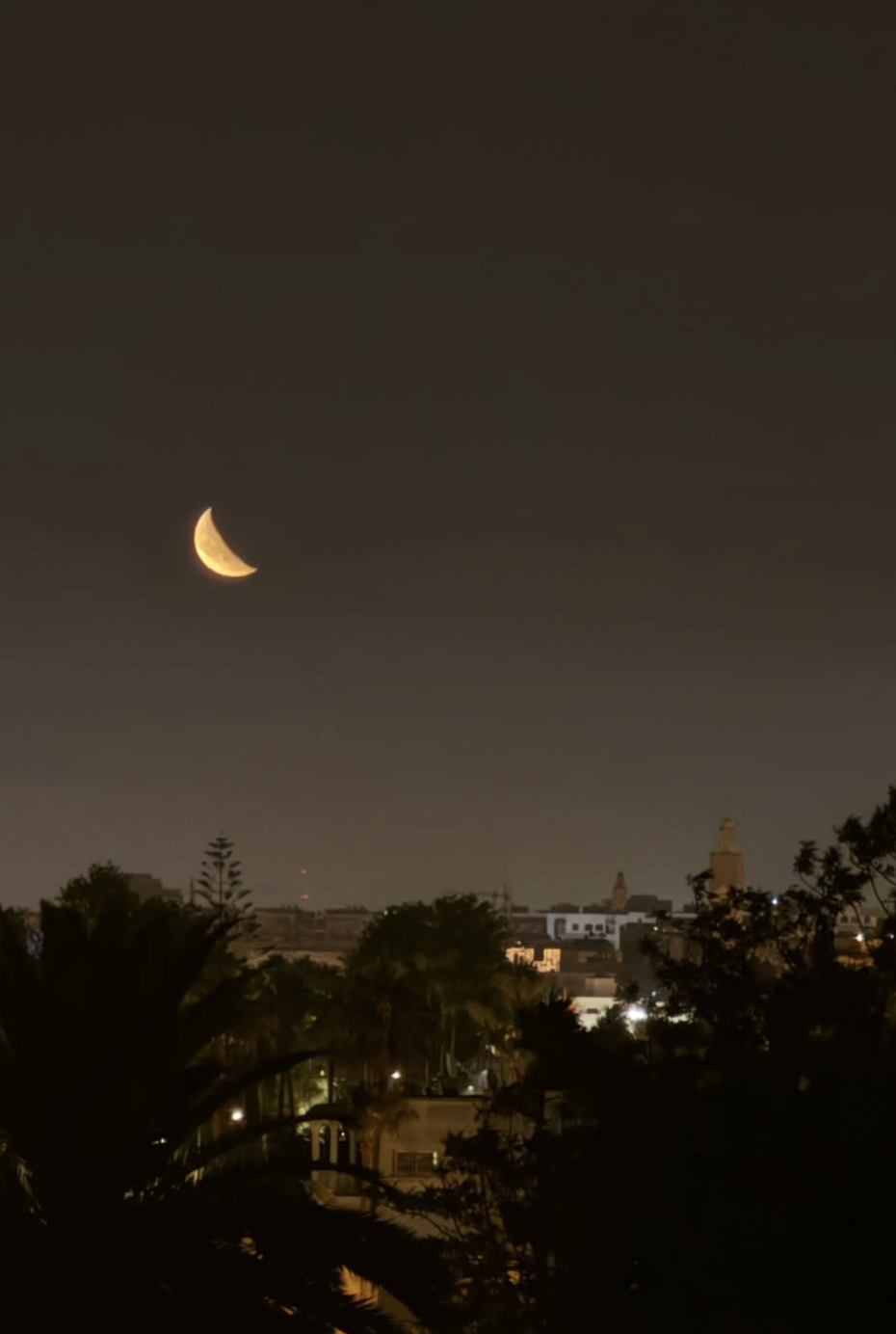The stillness of the night