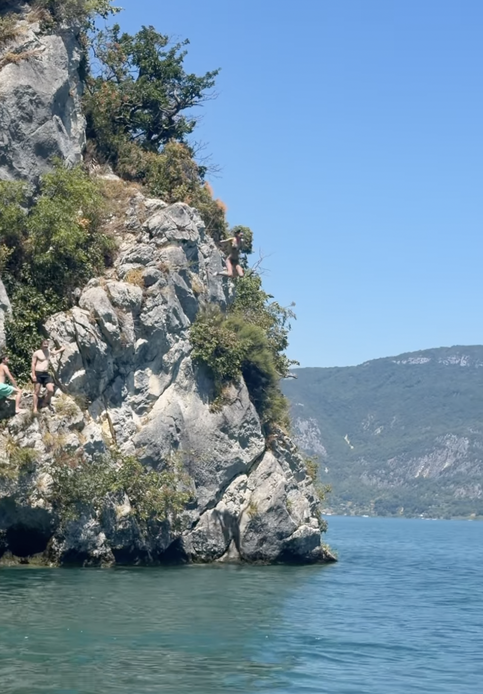 A Plunge into the Water