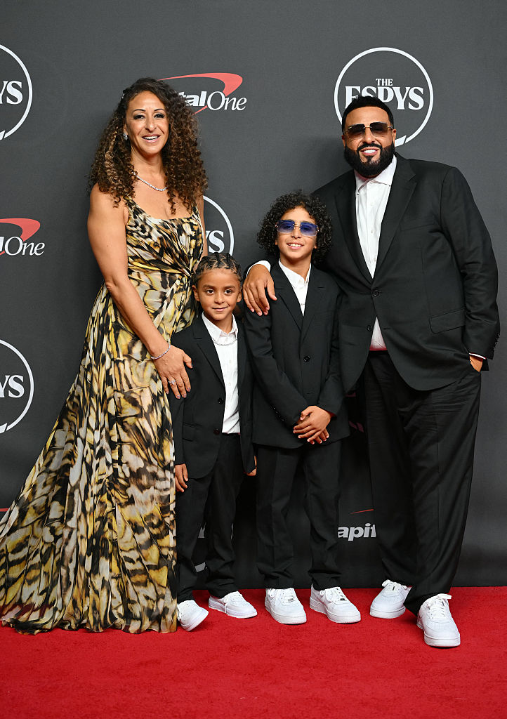 DJ Khaled, Nicole Tuck, Asahd Tuck Khaled et Aalam Khaled