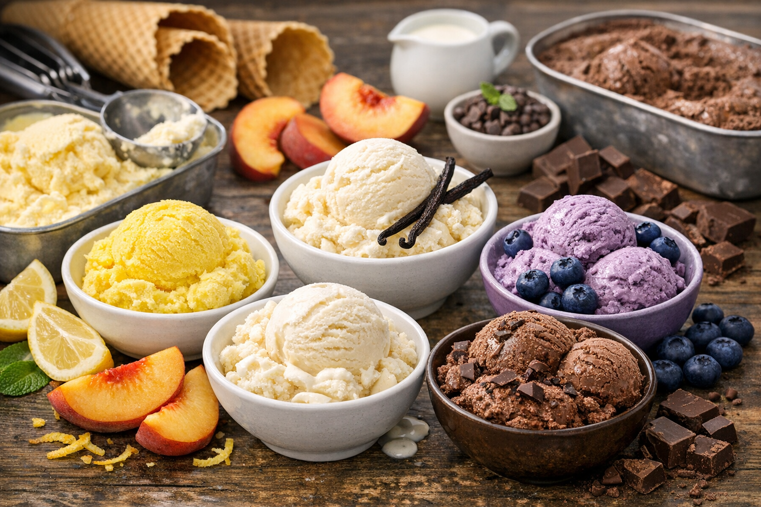 Les meilleures recettes de crème glacée maison
