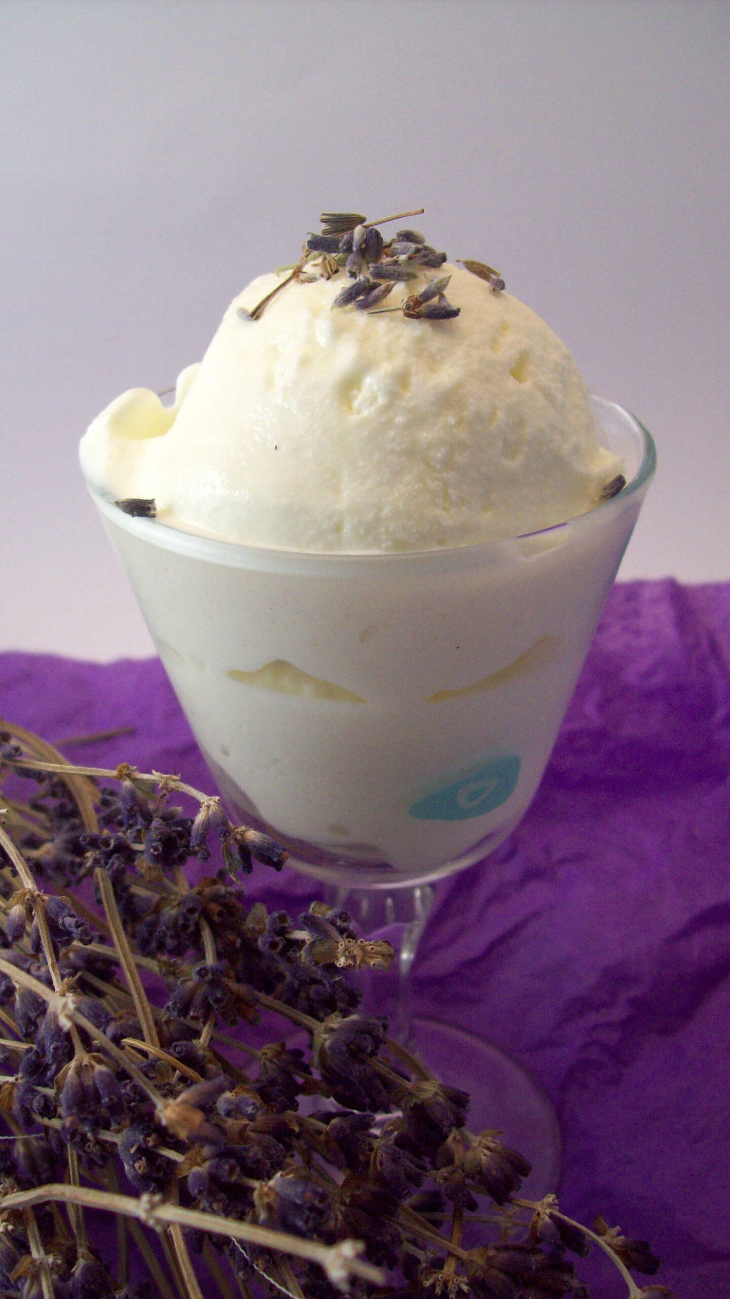 Crème glacée lavandière