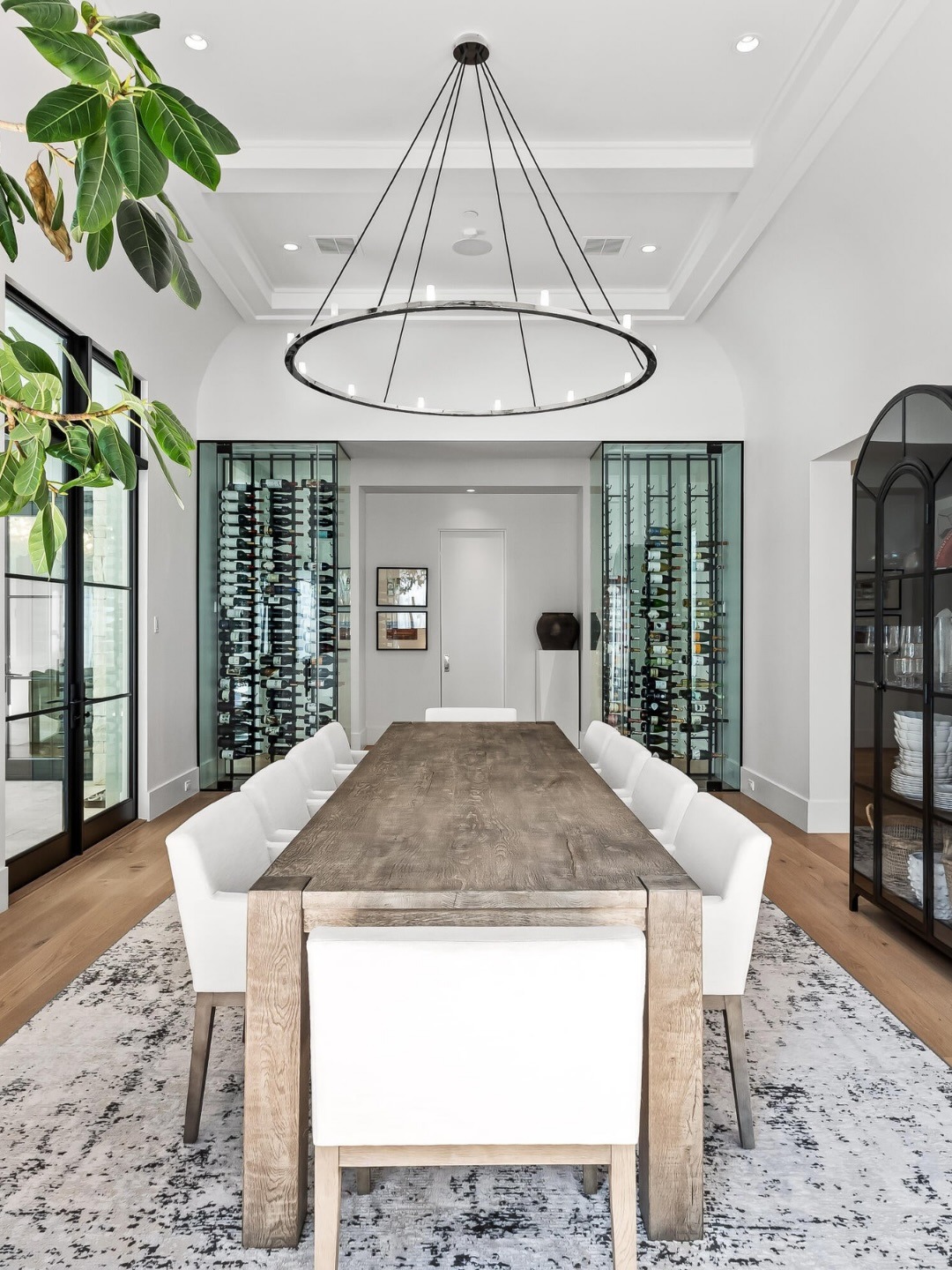 The dining room