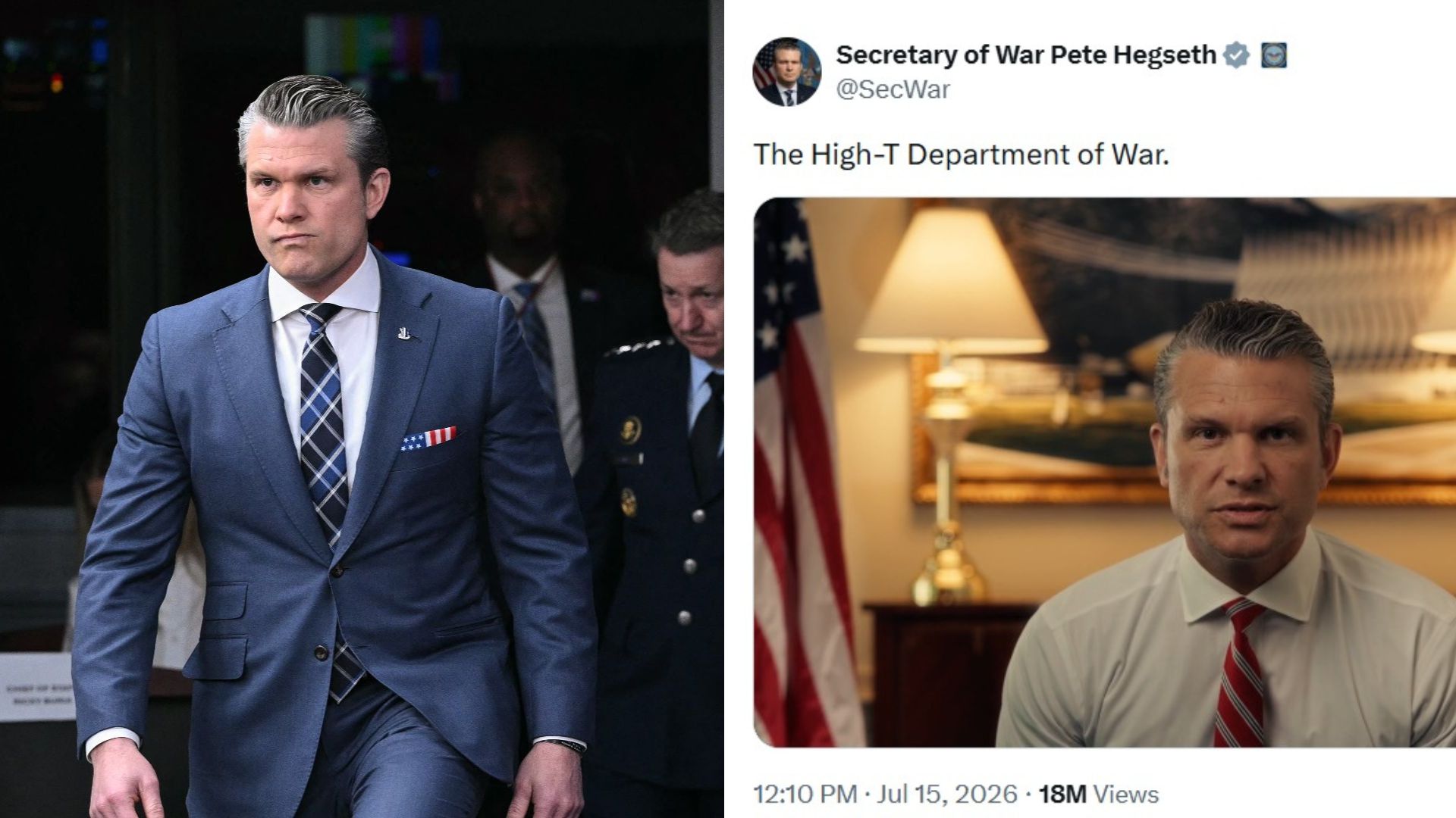 Hegseth Says U.S. Troops Will Be Tested for Testosterone Levels «To Operate at Your Absolute Best»