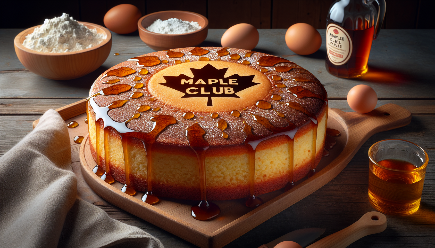 Club cake à l`érable