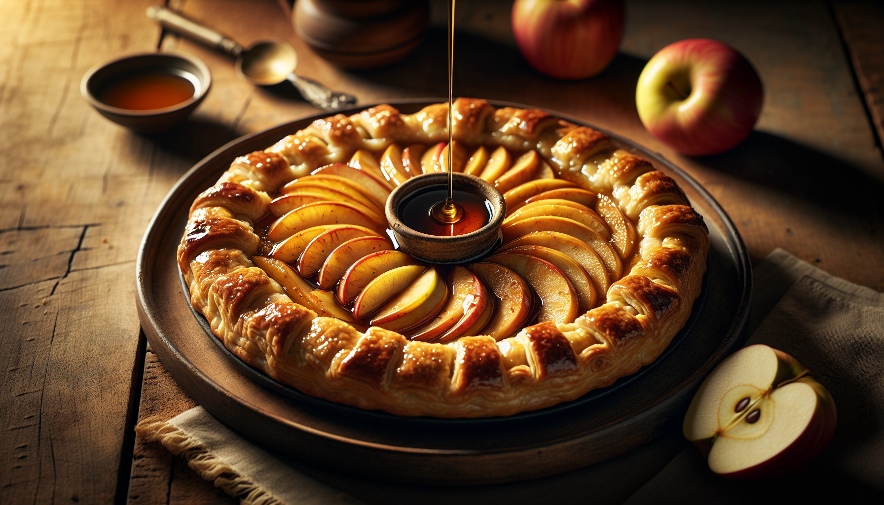 Croustade pommes et érable