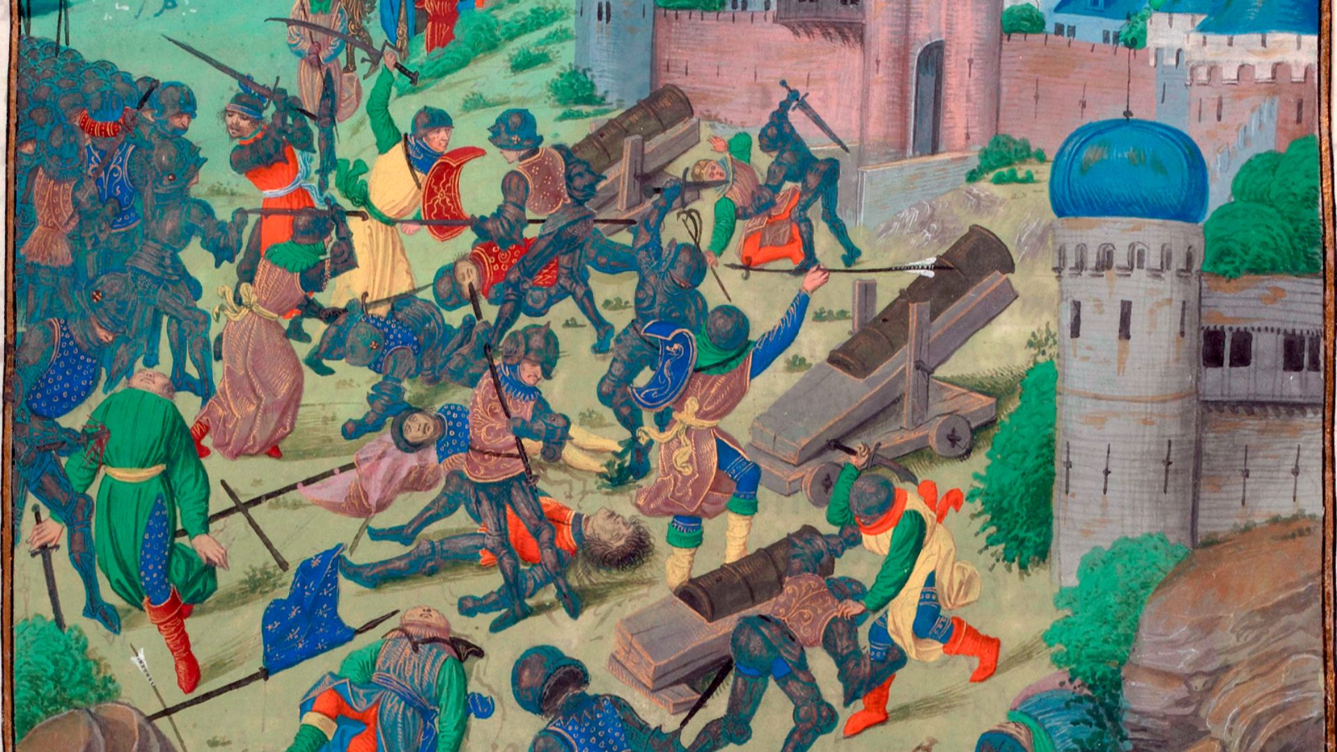 12. Les combats ne cessaient que rarement pendant longtemps