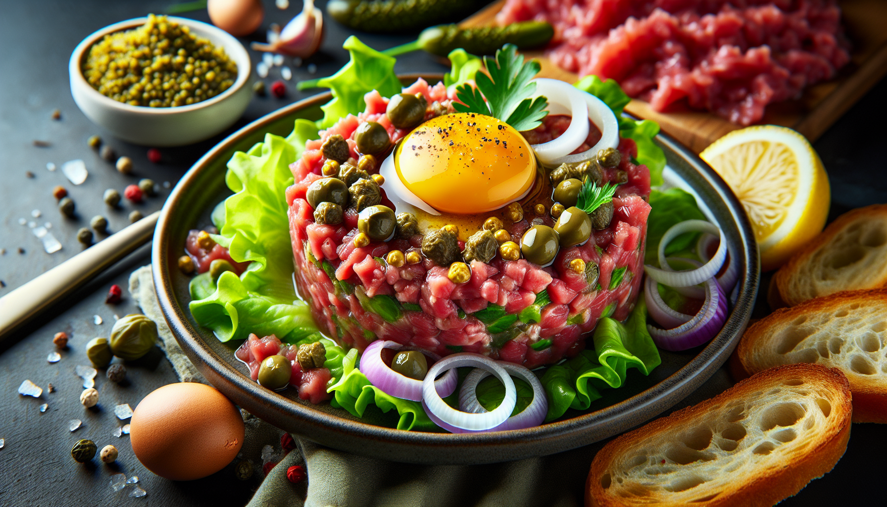 Tartare de boeuf
