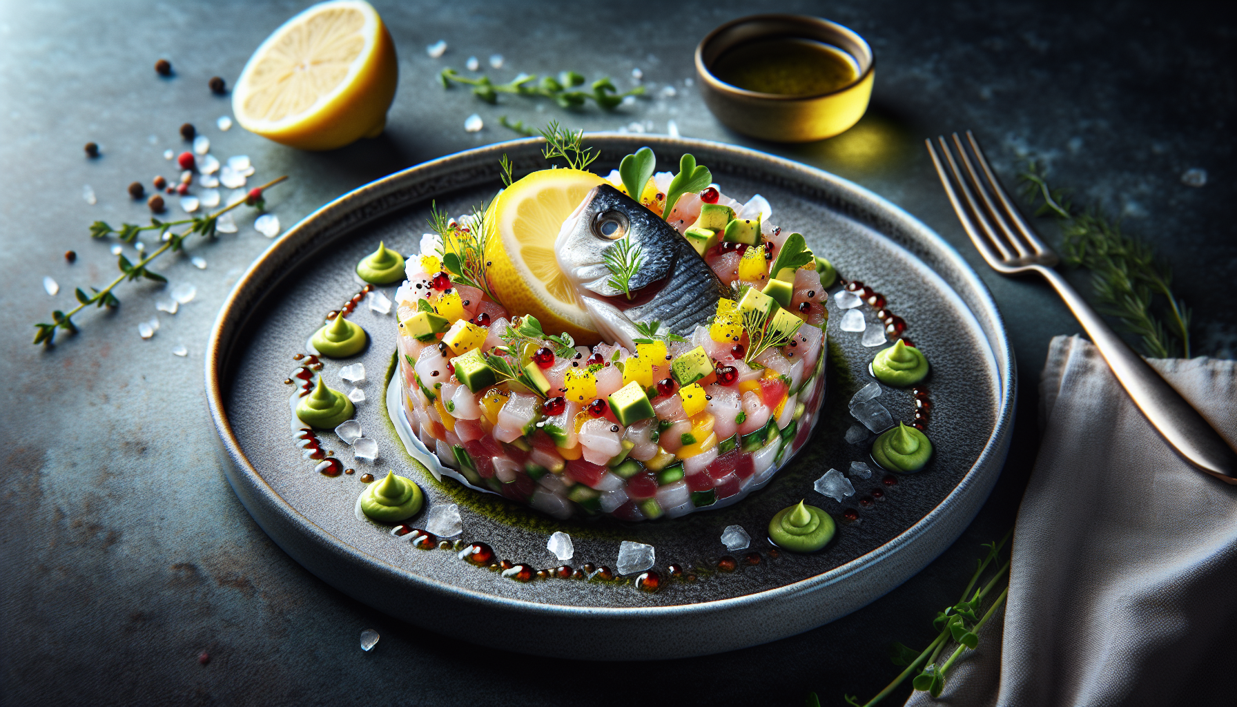 Tartare de daurade