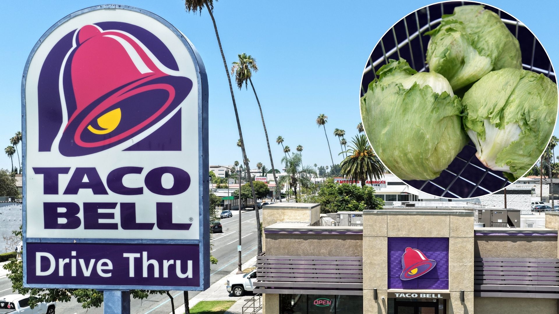 Une épidémie aux États-Unis liée à de la laitue chez Taco Bell