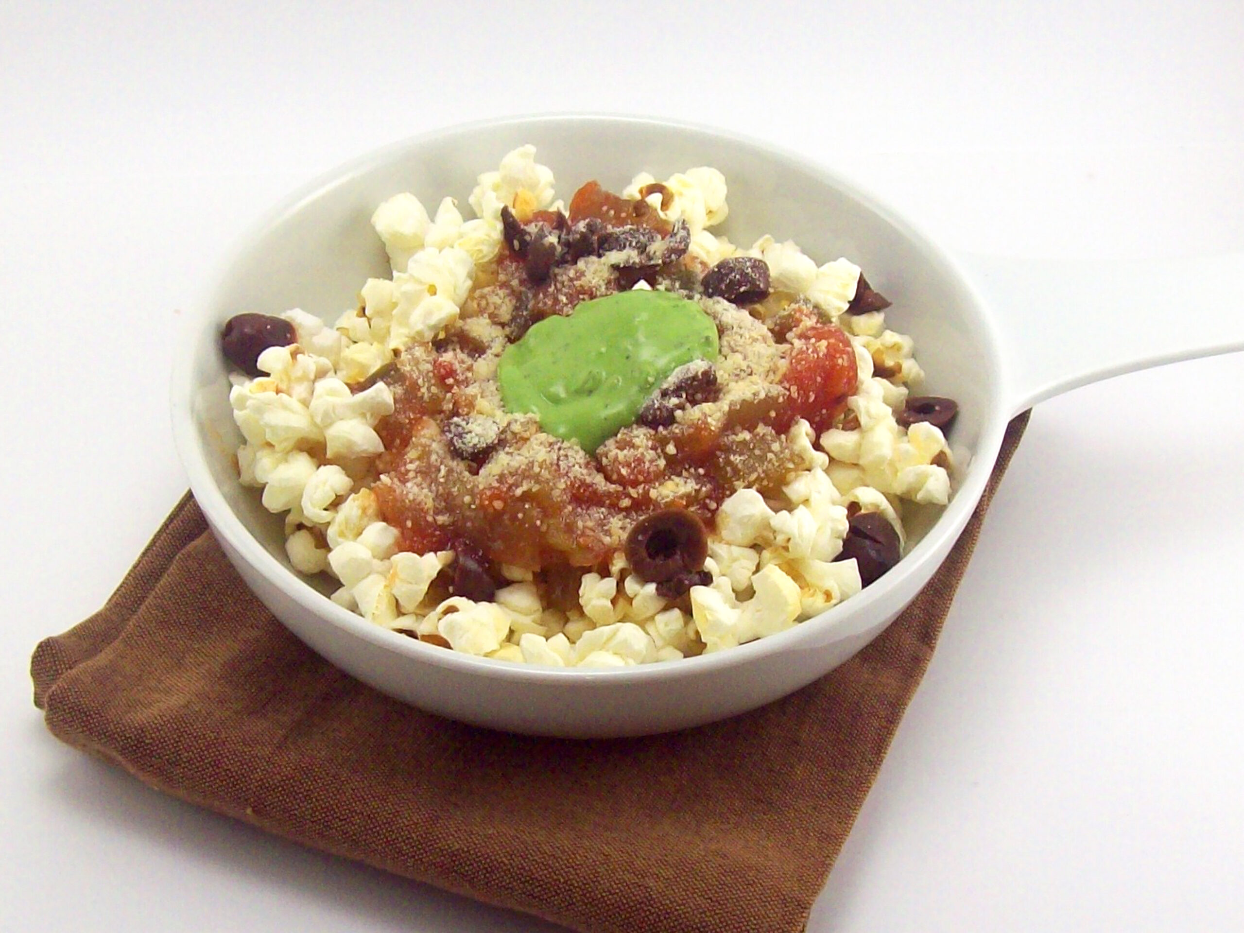 Popcorn garni en nachos