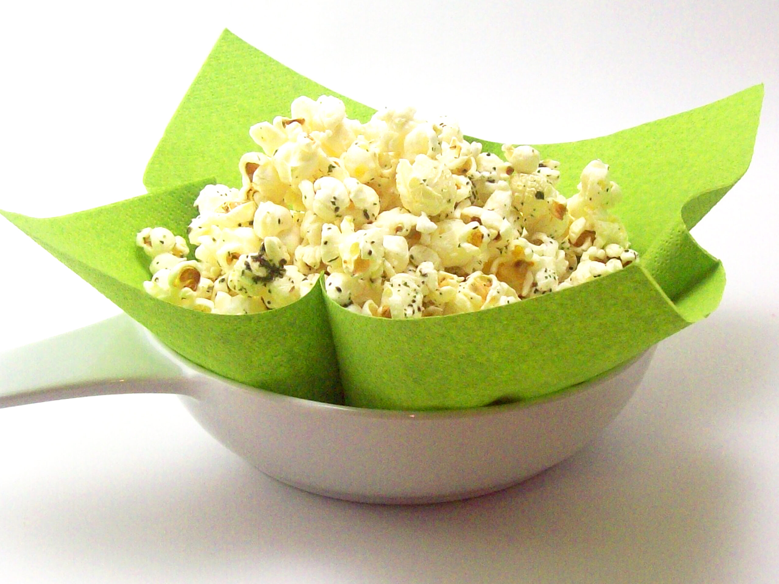 Popcorn santé à l'huile d'olive