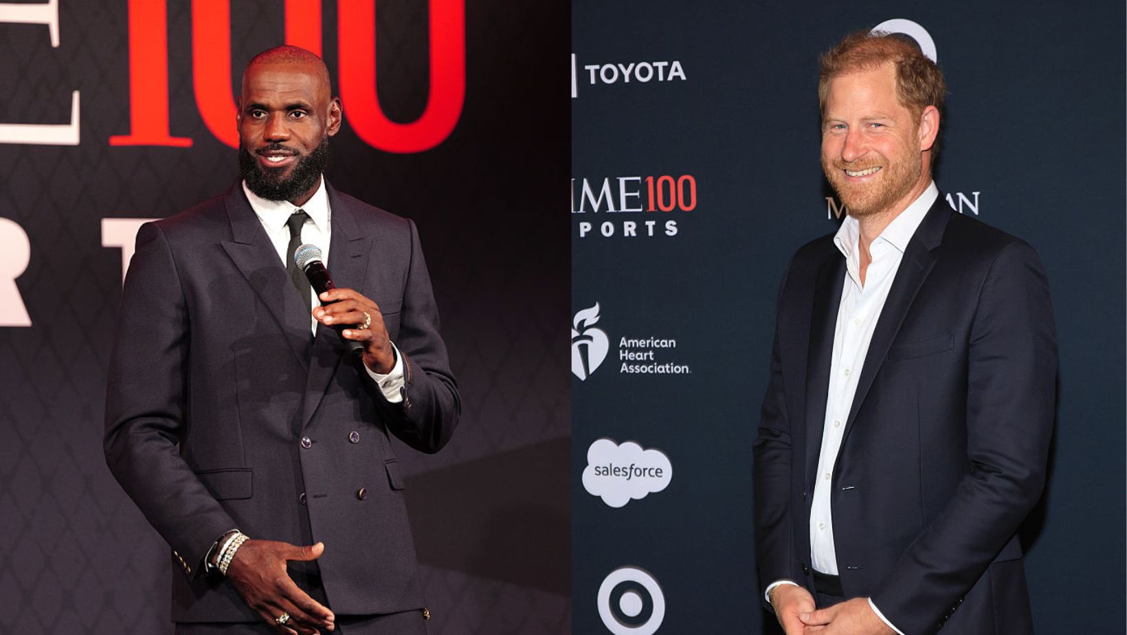 LeBron «King» James et Prince Harry s’offrent un moment royal au TIME100 Sports Gala