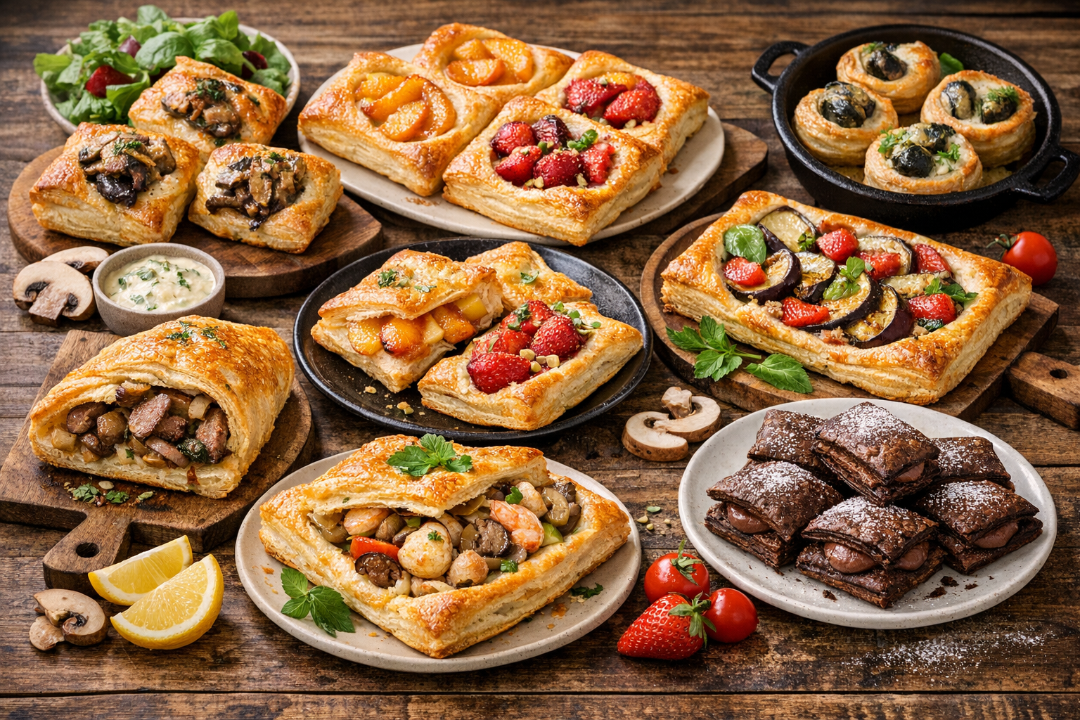 Recettes de feuilletés