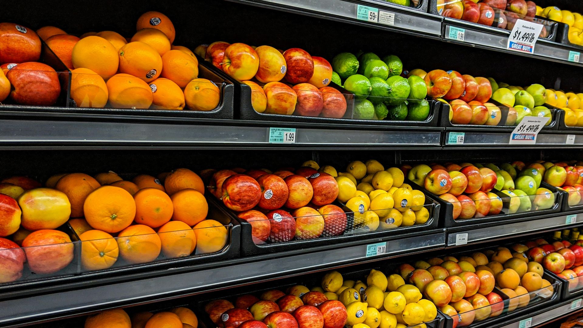 5. Achetez vos fruits et légumes un par un